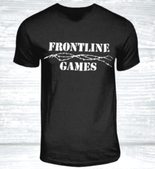 Frontline Games T-Shirt - v2 - Black - Mens